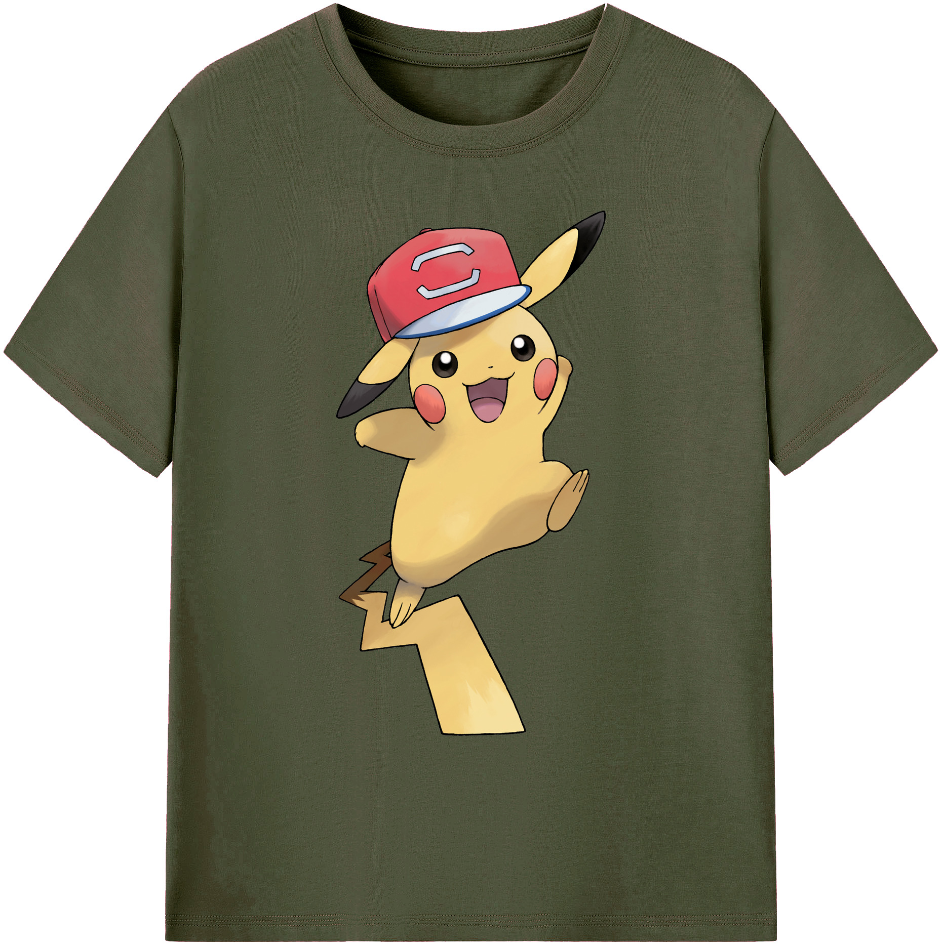 （画像用） ポケットモンスター Pokémon 綿100％ メンズ半袖Tシャツ｜肌触りやわらか＆通気性